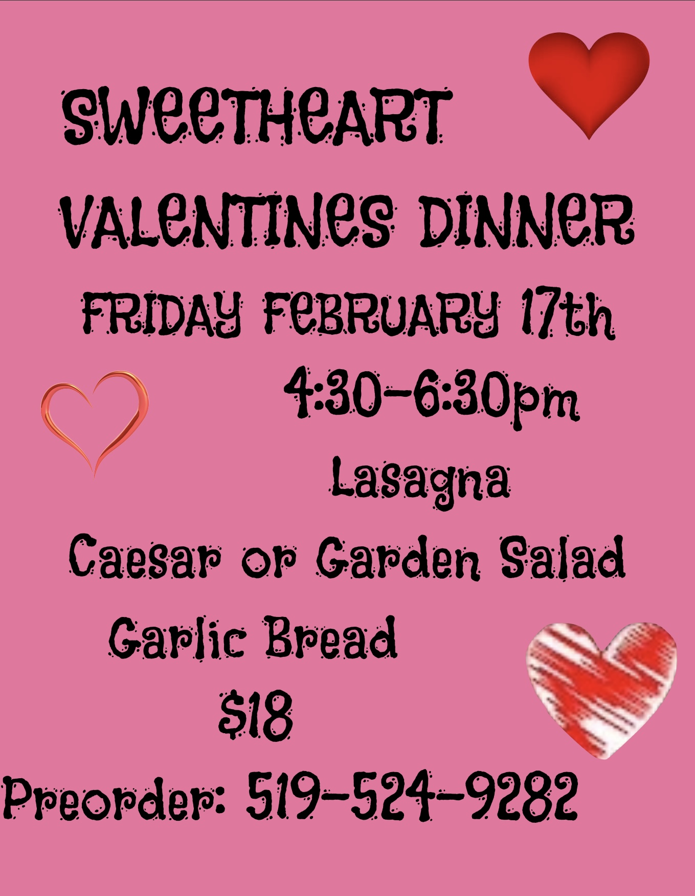 Sweetheart Valentines Dance