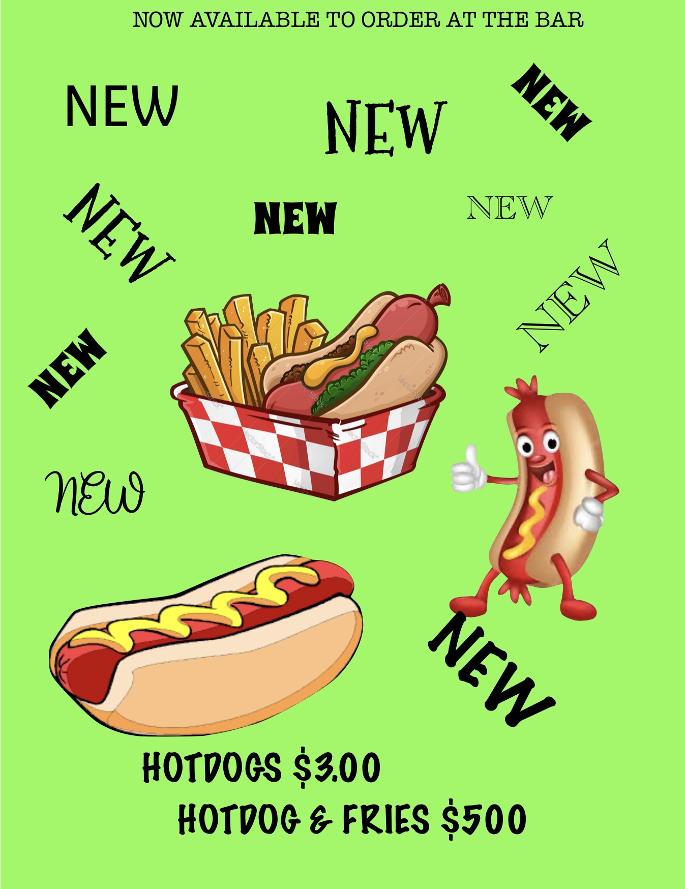 Hot Dogs and Fries oh my!