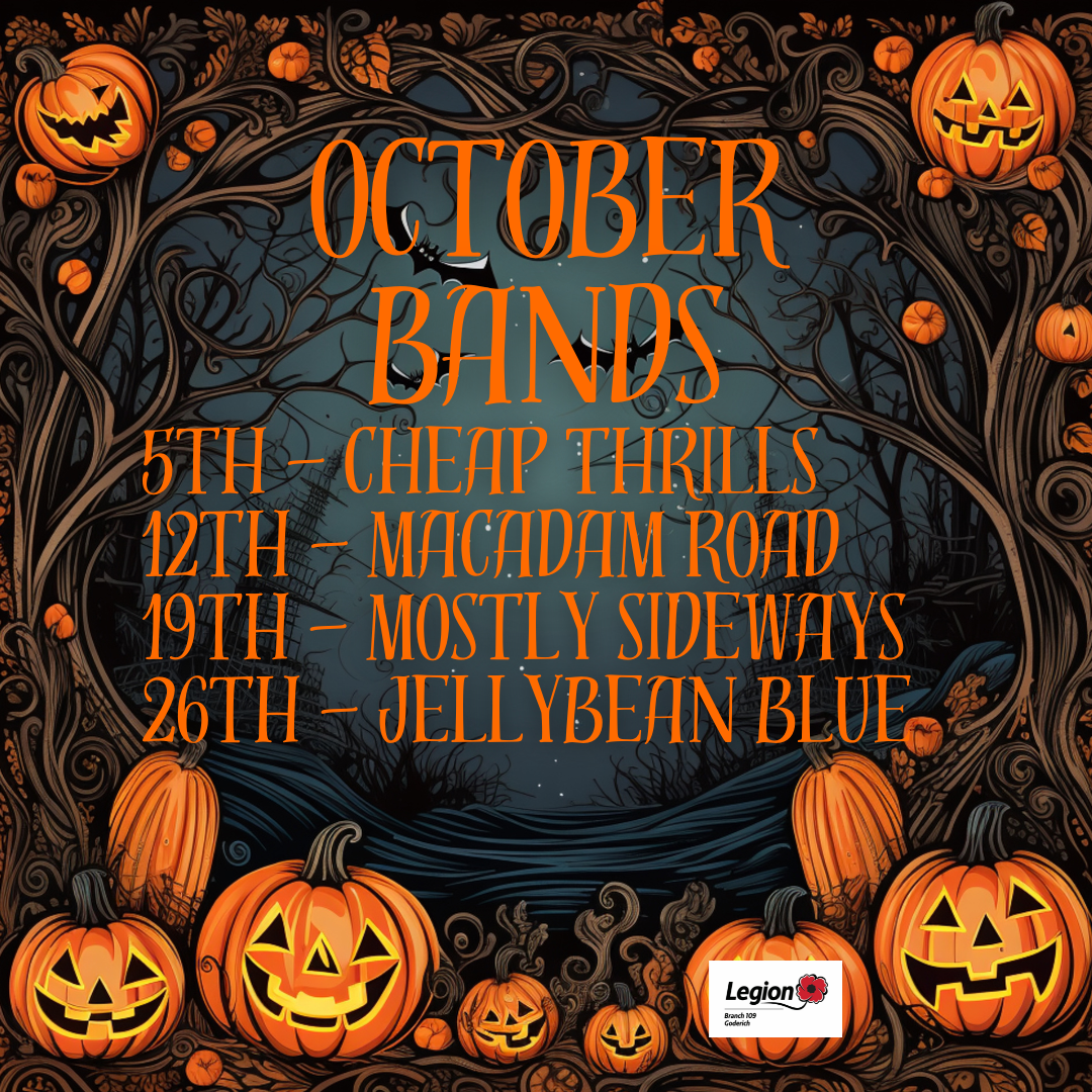 October Band Line up