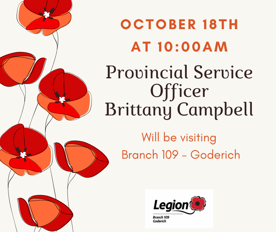 Provincial Service Officer Brittany Campbell
